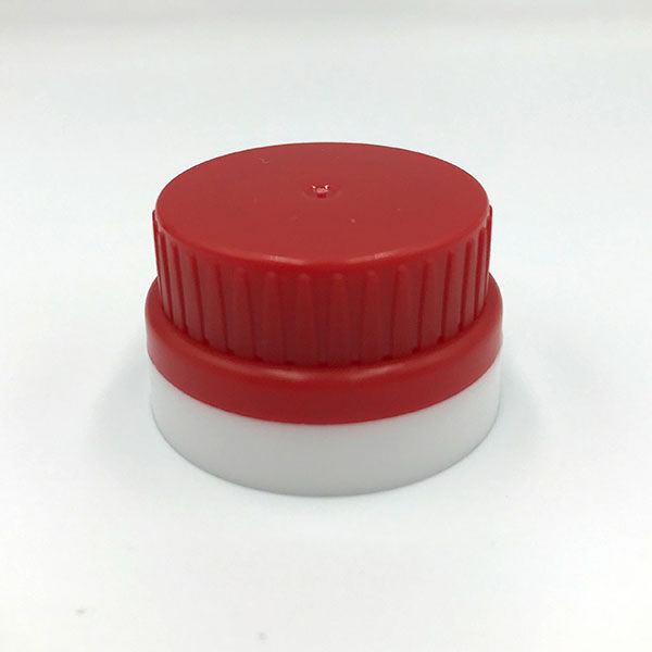 シービープラス PET-360Q専用 R-Qtcap(菱穴) M赤/白 4612 1ケース(200個)（直送品）