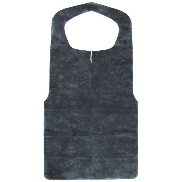 今村紙工 不織布エプロン 黒 30枚 FE-B 1ケース(30個)（直送品）