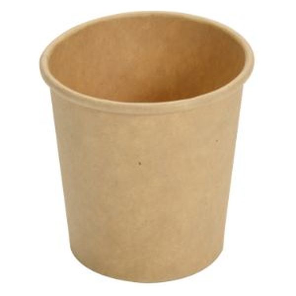 紙コップ 3オンス 未晒 90cc 613405 1袋(100個)（直送品）