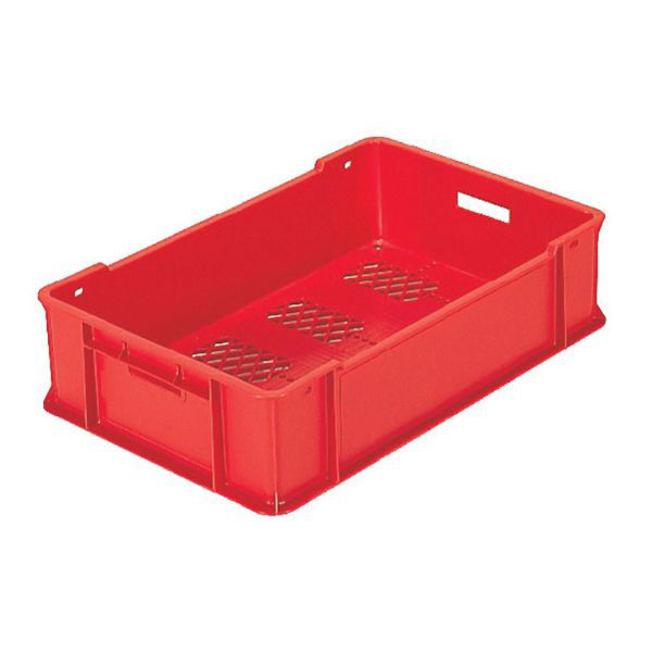 三甲 コンテナ ばんじゅうP-W3 レッド 203403 1ケース(10個)（直送品）