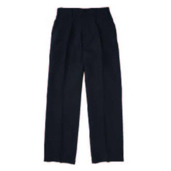 サンユニフォーム 脇ゴムワンタックパンツ(ブラック)SS 701-S721-SS 1袋（直送品）