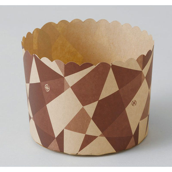 天満紙器 ケーキカップ M612 ベーキングカップ(ジオメトリック) 2640912 1ケース(1000個(50個×20))（直送品）
