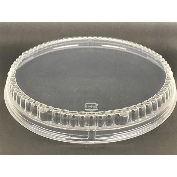 東罐興業 FC-600PET-F透明PPドーム蓋(口径小) 32-538-021 1袋(50個)（直送品）