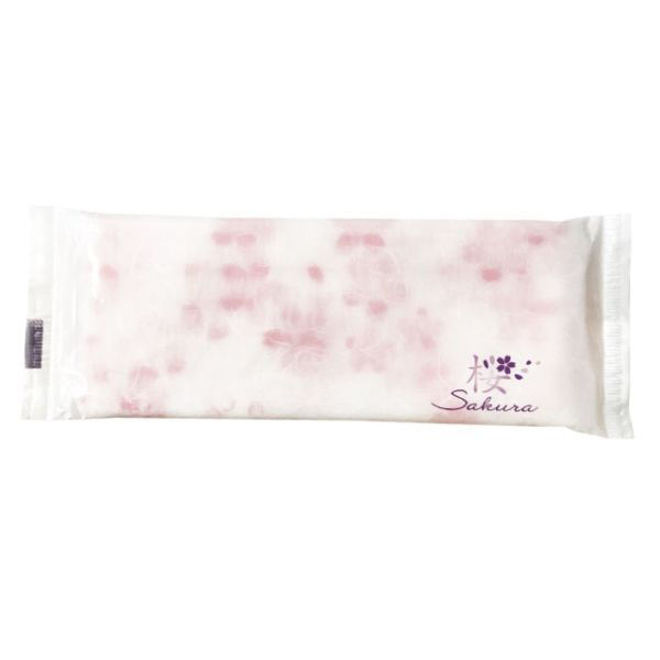 角田紙業 紙おしぼり桜L 平 643575 1ケース(800個(100個×8))（直送品）
