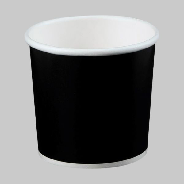 アイスカップ 16オンスアイスアンドスープカップ(ブラック) 02618 1ケース(500個(25個×20))（直送品）