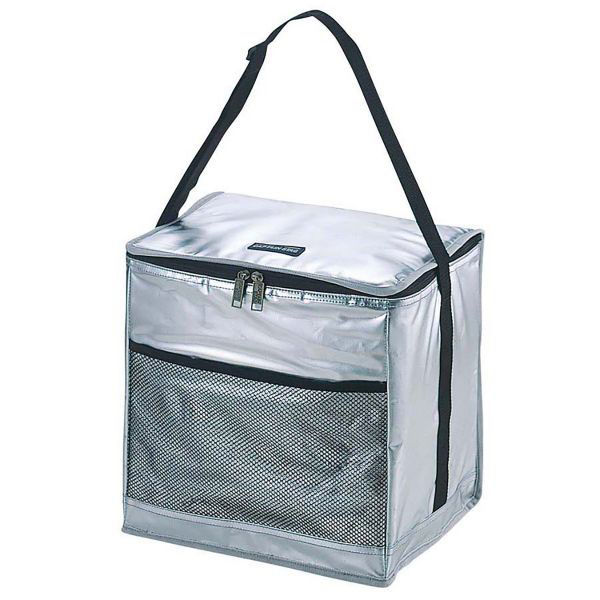 パール金属 保冷バッグ デリス シルバーソフトクーラーバッグ 30L UE-0501 1ケース(10個)（直送品）