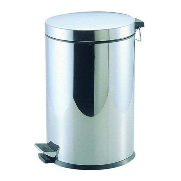 パール金属 店舗備品 カリス2 ステンレス製ペダルペール5L H-2284 1ケース(8個)（直送品）