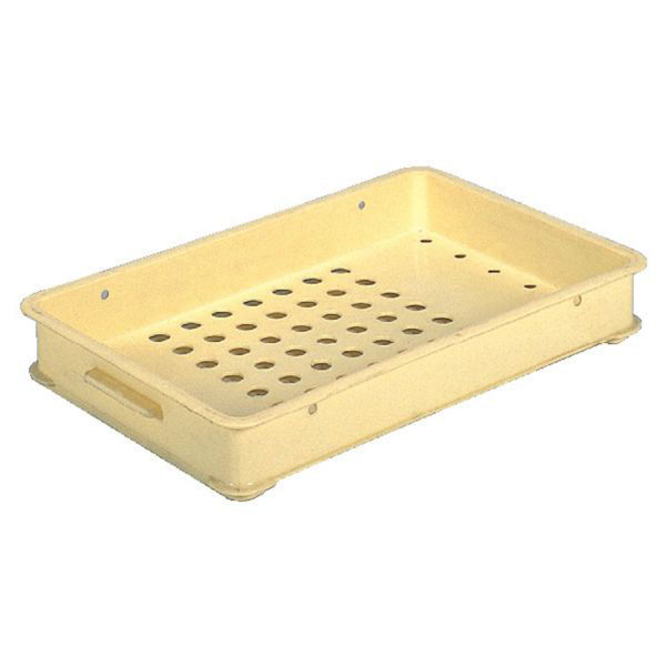 三甲 コンテナ 大型ばんじゅうB-2(水抜き孔有) クリーム 201700 1ケース(10個)（直送品）