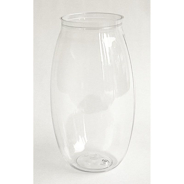 アクトU 透明PET500ml 樽型 TP-204 1ケース(100個)（直送品）