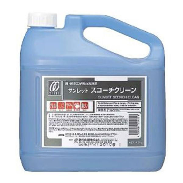 静光産業 設備・機械用洗剤 サンレットスコーチクリーン 4.5kg 12023 1ケース(4個)（直送品）