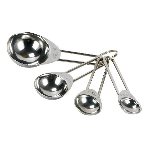 パール金属 はかり 量HAKARI ステンレス製コンパクト計量スプーン(4本組) CC-1522 1ケース(120個(10個×12))（直送品）