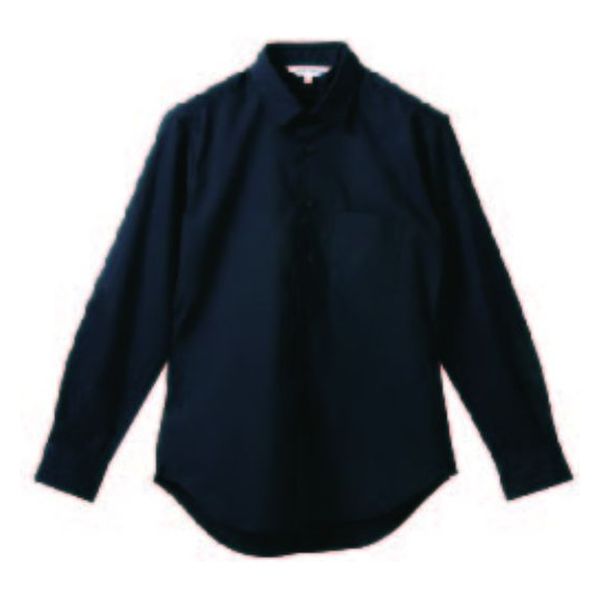 サンユニフォーム ストレッチシャツ 長袖シャツ(ブラック)3L 577-S510-1-3L 1ケース(40個)（直送品）