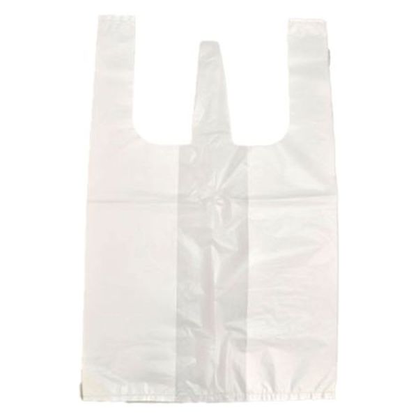 リュウグウ バイオマスレジ袋 バイオSDバッグ No.6-W(白) 649013 1袋(50個)（直送品）