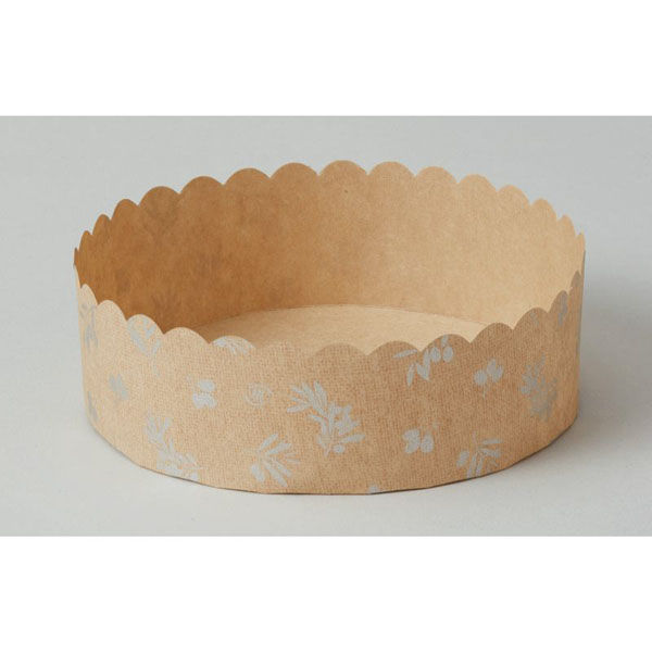 天満紙器 ケーキカップ M621 ベーキングカップ(プラント) 2640921 1袋(100個)（直送品）