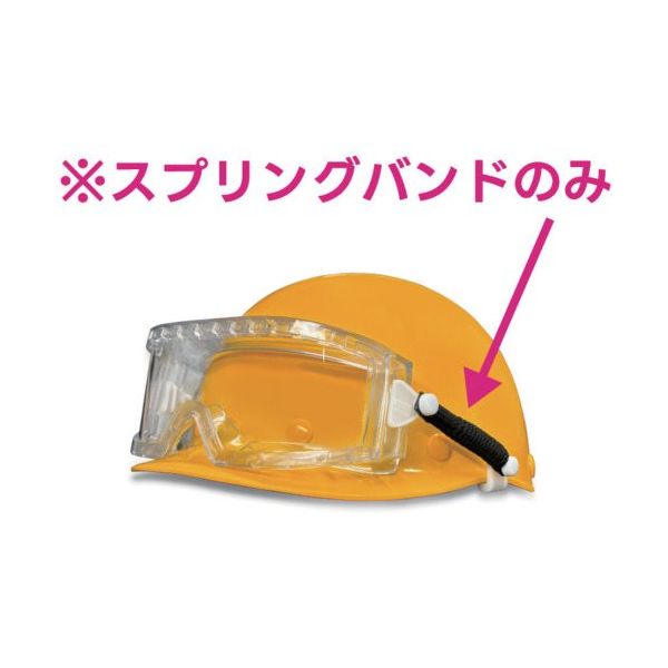 リケン 防曇ゴグル用スプリングバンド(ヘルメット取付タイプ) M30用 BS型 SPB SET COVER TSUKI BS (M30)（直送品）
