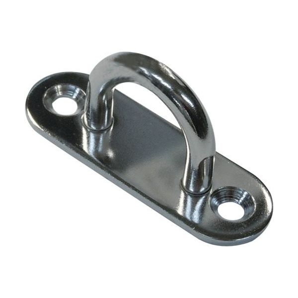 DAIDОHANT ステンレス 回転アイプレート 6mm (φ)6×(A)40×(B)40×(C)39×(D)18mm 10104169（直送品）