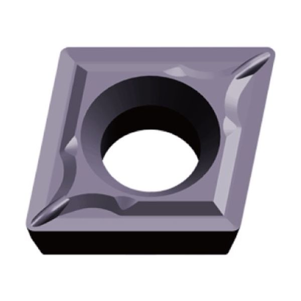 三菱 M級インサート ISOインサート ポジ 80°菱形 仕上げ切削 4|穴付き11°ポジティブ VP30RT CPMH080204-FM（直送品）