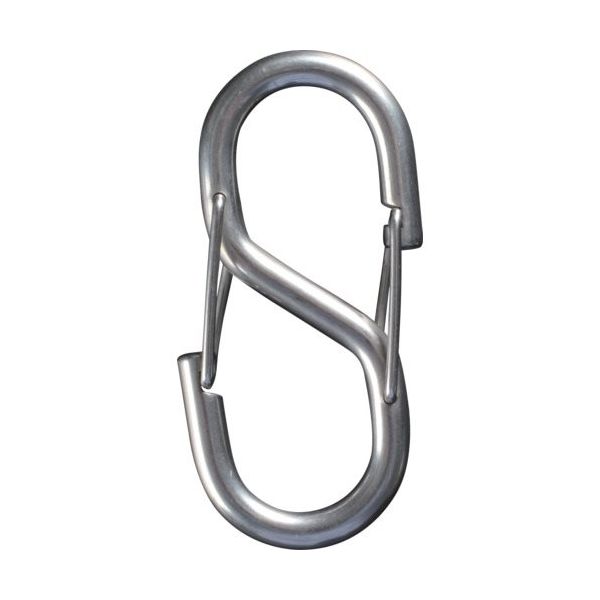 ダイドーハント DAIDОHANT ステンレス Sカンフック 8mm (A)83×(B)42×(C)11 10104181 1個（直送品）