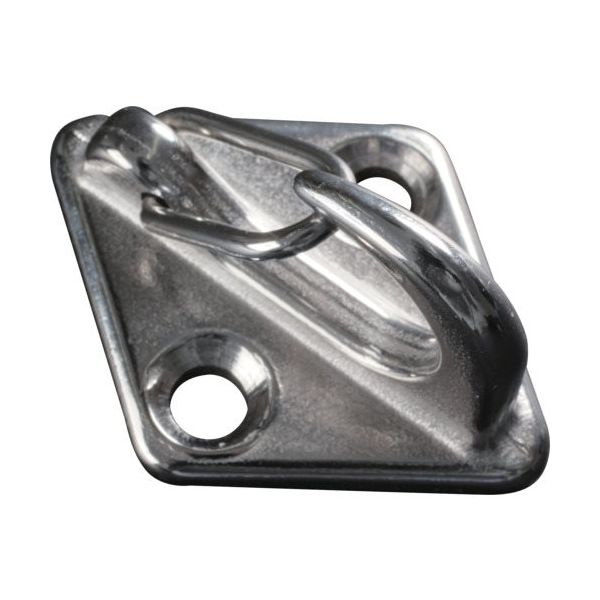 ダイドーハント DAIDОHANT ステンレス ウォールフック R (A)42×(B)32×(C)9 10104216 1個（直送品）