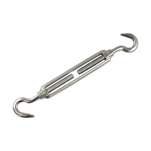 DAIDОHANT ステンレス ターンバックル 両フック M9 (A)230×(B)330×(C)15mm 10101904 1個（直送品）