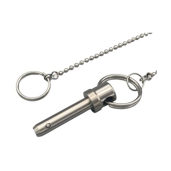 東京パーツセンター ラクテム ボールロックピン 脱落防止チェーン付 φ6ー10 LPSSC6-10 1個 689-3520（直送品）