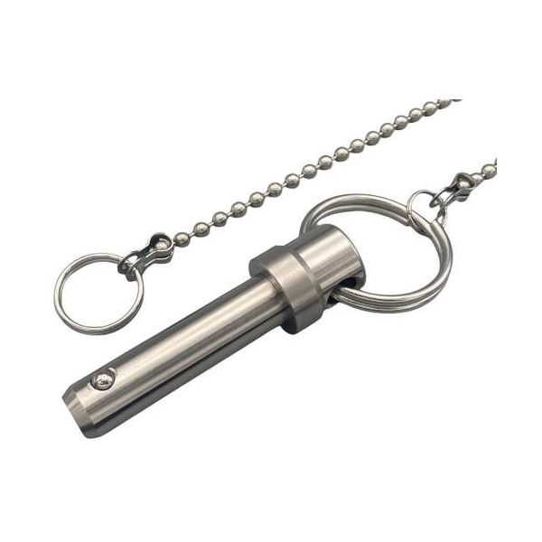 東京パーツセンター ラクテム ボールロックピン 脱落防止チェーン付 φ10ー30 LPSSC10-30 1個 689-3470（直送品）