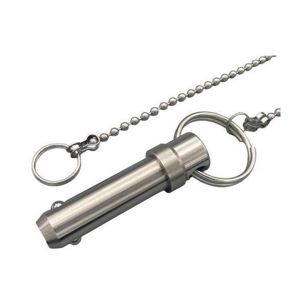 東京パーツセンター ラクテム ボールロックピン 脱落防止チェーン付 φ12ー40 LPSSC12-40 1個 689-3533（直送品）