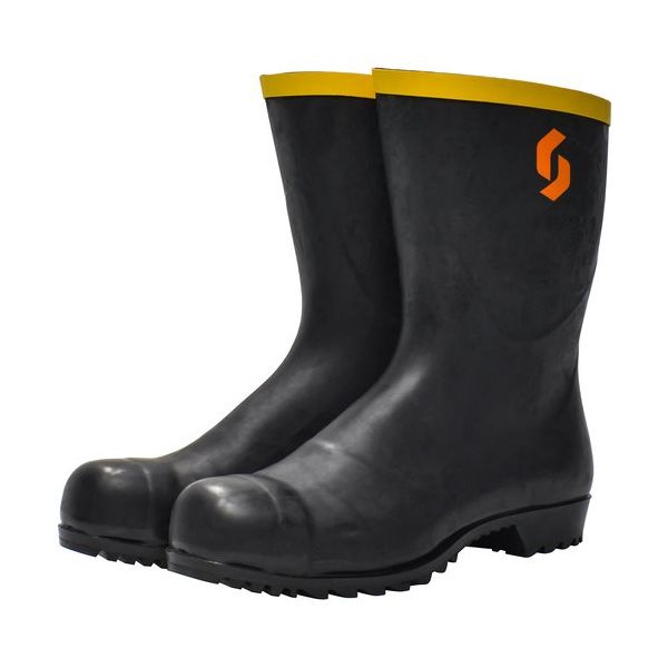シバタ工業 SHIBATA 安全静電長靴(先芯入り) 28.0cm AE012-28.0 1足 686-3561（直送品）