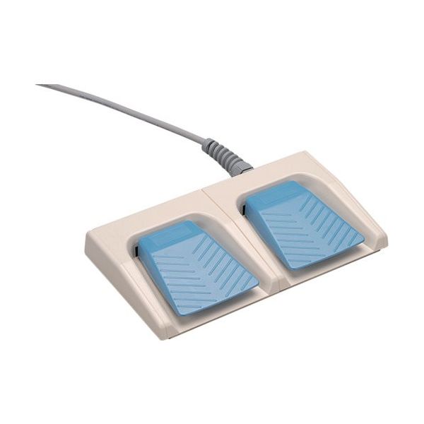 国際電業 フットスイッチ 防水タイプ SFA-1W-2-RU 1個 688-4132（直送品）