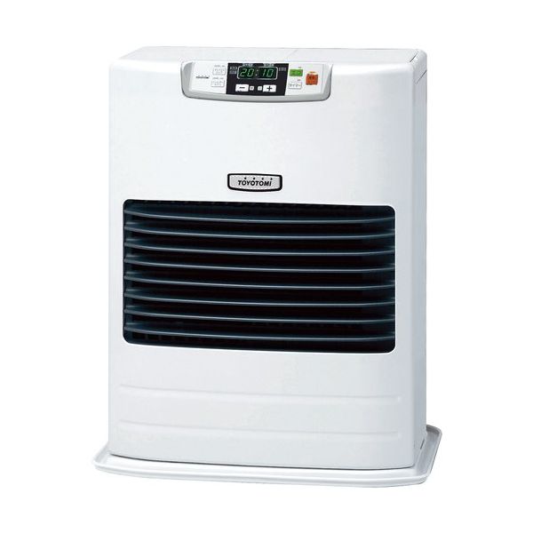 トヨトミ TOYOTOMI 温風FF式石油ストーブ FFー5524T―W 1台 688-9154（直送品）