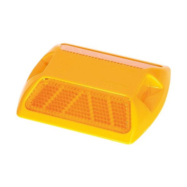 マイスト MYST 反射道路鋲(イエロー) 5520 1個 685-6996（直送品）