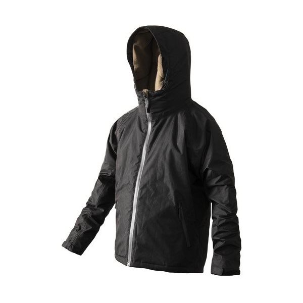 マック Makku ダミング防水防寒ジャケット ブラック EL AS37504I 1着 686-9656（直送品）