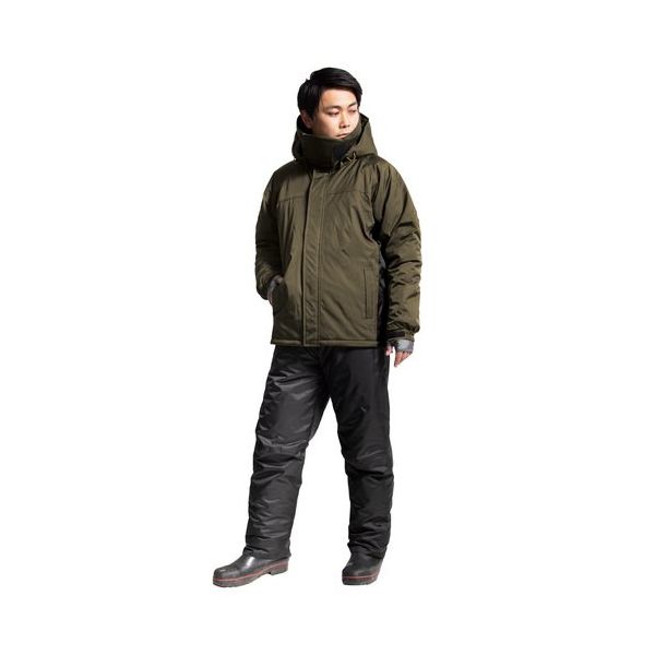 マック Makku サーモセイバー防水防寒スーツ[[R3]] ブラック 4L AS31505I 1着 686-9652（直送品）