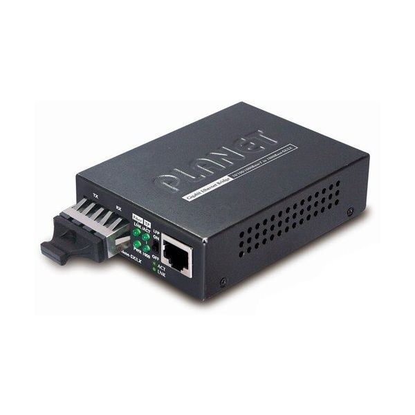 1000BASEーT ~ 1000BASEーLX メディアコンバータ (SC・SM) ー20km GT-802S 1個（直送品）