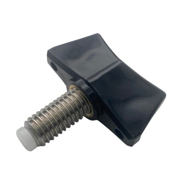 東京パーツセンター ラクテム ナイロン蝶ネジ 黒 M8ー16 樹脂パッド付 BSSPB8-16 1個 680-1273（直送品）