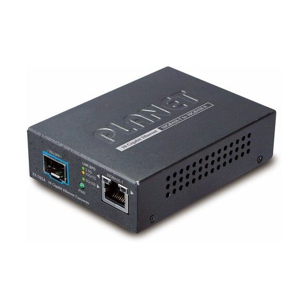 10G/5G/2.5G/1G/100M カッパー ~ 10GBASEーX SFP+ メディアコンバータ XT-705A 1個（直送品）