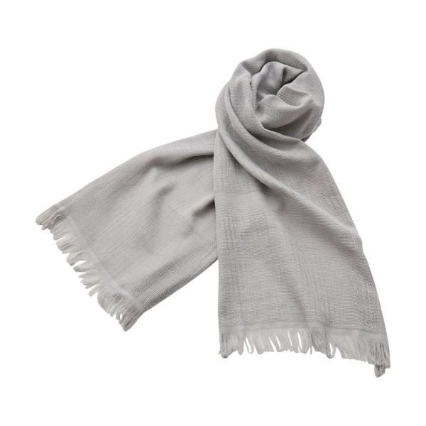 みやざきタオル IM 今治マフラー SEASON ライトグレー IMSEA-LGRAY 1枚 681-7313（直送品）