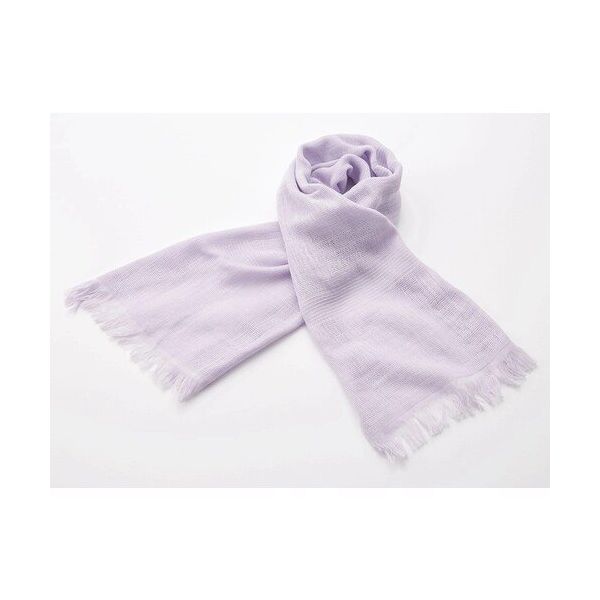 みやざきタオル IM 今治マフラー SEASON ライトパープル IMSEA-LPURPLE 1枚 681-7308（直送品）