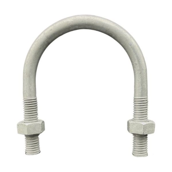 HI―LEAD Uボルト 1種ナット2個付 ドブメッキ M10X80A(P101/L117/E35) UBN-10X080-D 1個（直送品）