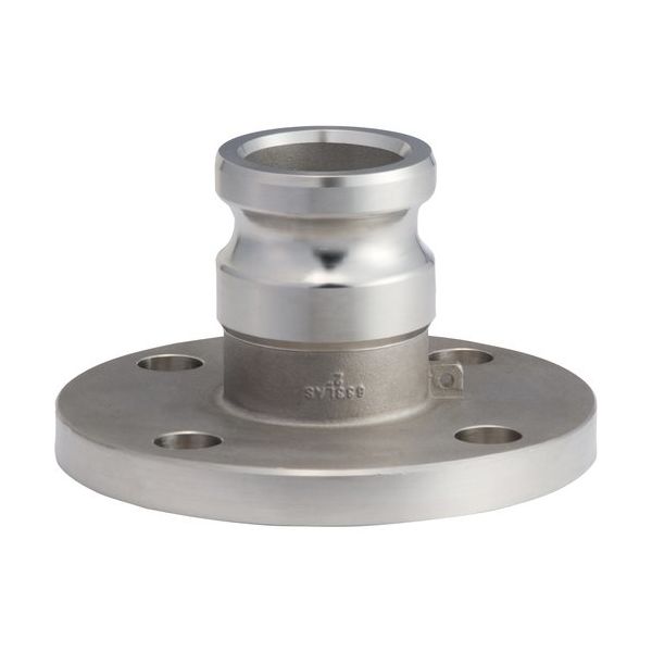 TOYOX カムロック アダプター フランジ ステンレス 633ーLAS 2ー1/2インチ SST 633-LAS-2-1/2-SST 1個（直送品）