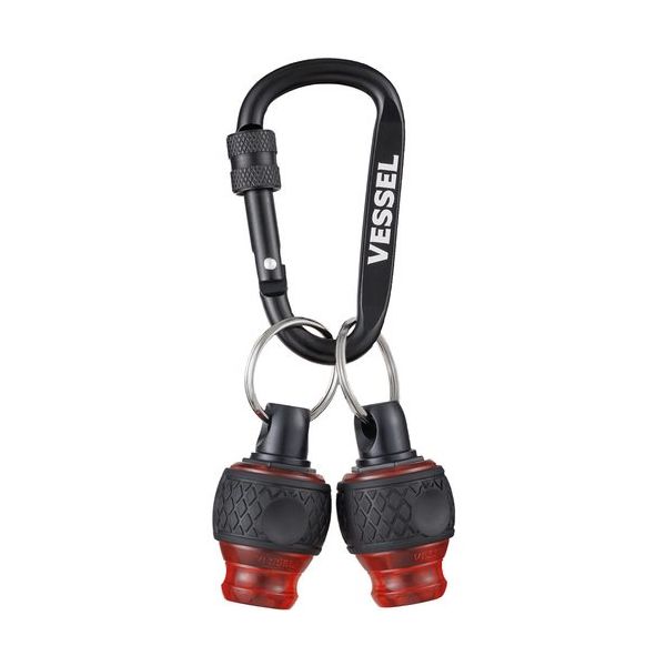 ベッセル VESSEL QBー22K2GRE ボールクイックキャッチャー2個組 ギャラクシー赤 1セット 679-8372（直送品）