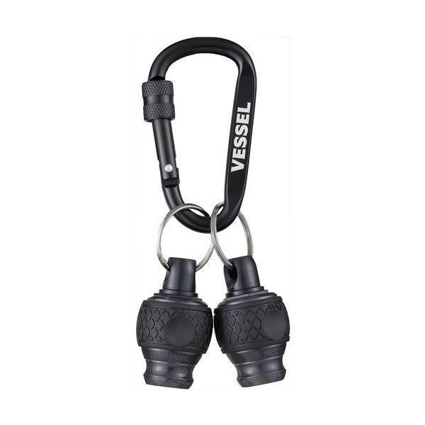 ベッセル VESSEL QBー22K2GBK ボールクイックキャッチャー2個組 ギャラクシー黒 1セット 679-8381（直送品）