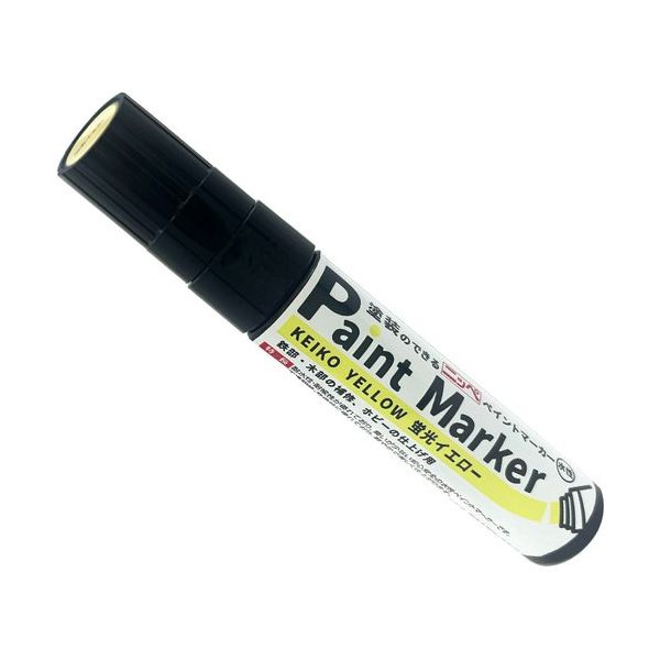 ニッペホームプロダクツ ニッぺ ペイントマーカー 水性ペイントマーカー 35g 蛍光イエロー 4976124372995 1本（直送品）