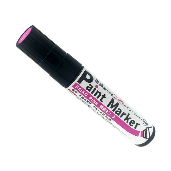 ニッペホームプロダクツ ニッぺ ペイントマーカー 水性ペイントマーカー 35g 蛍光ピンク 4976124373008 1本（直送品）