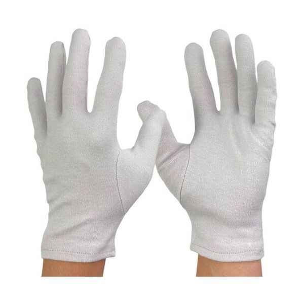 ウインセス WINCESS 綿スムスマチ無し手袋 ライトグレー M (12双入) 1001-C14-SP6-M 1袋(12双)（直送品）