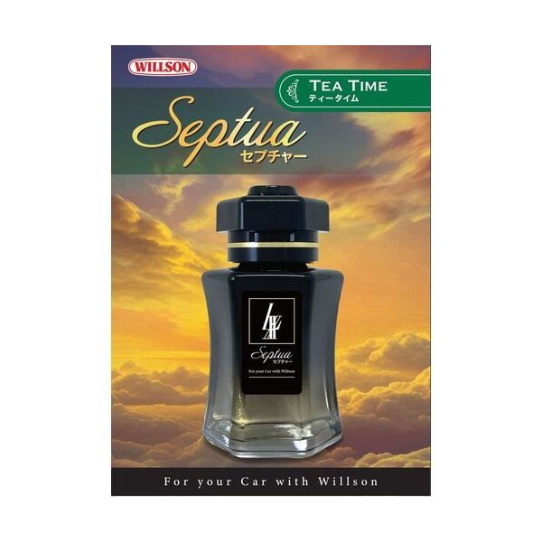 ウイルソン WILLSON 自動車用 芳香剤 セプチャー ティータイム 4212 1個 685-4744（直送品）