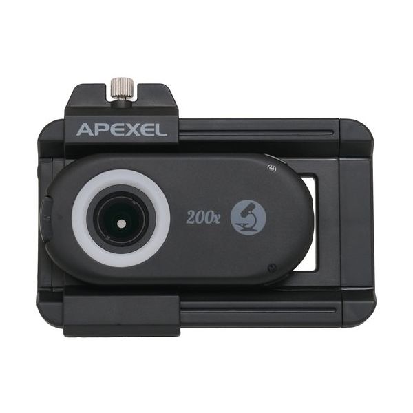 浅沼商会 APEXEL スマホ顕微鏡 APLーMS200 1個 686-7655（直送品）
