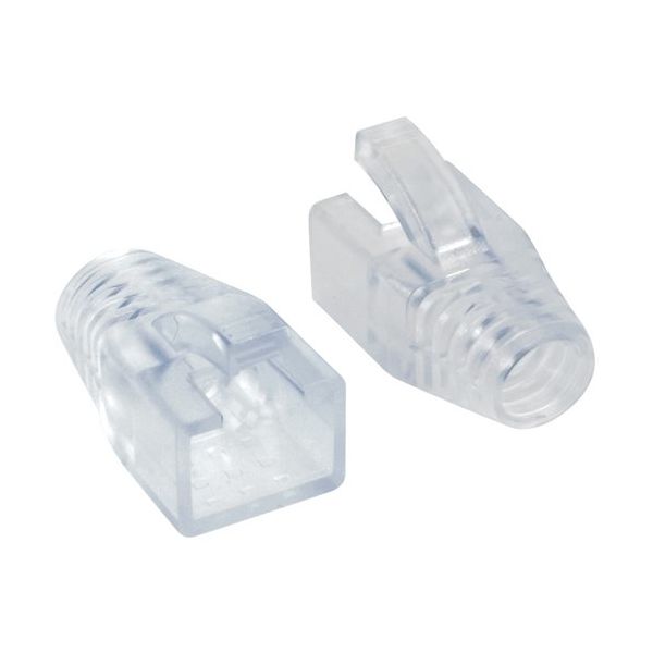 ジェフコム JEFCOM モジュラープラグカバー MJC-880CL 1パック(25個) 686-0083（直送品）