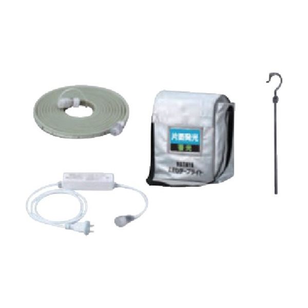 畑屋製作所 ハタヤ LEDテープライト 蓄光両面 セット GLTP5DS 1台 685-6326（直送品）