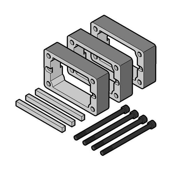 コンセック Hakken 特殊ライナ(□59) 3枚組 SL-59-3 1セット(3枚) 688-2136（直送品）